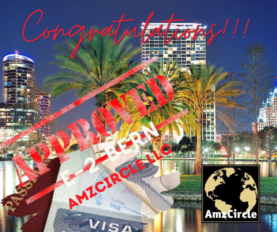 AMZCircle E-2 Visa approved in Bern